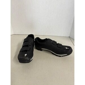 Specialized Riata Womens Mountain Bike Shoes Black SPD Cycling 3-Strap MTB 9.5